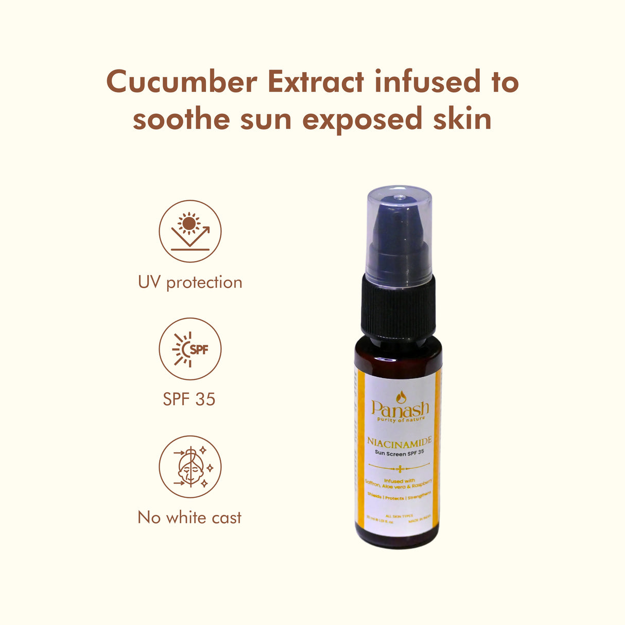 Niacinamide Sunscreen SPF 35 - 30ml