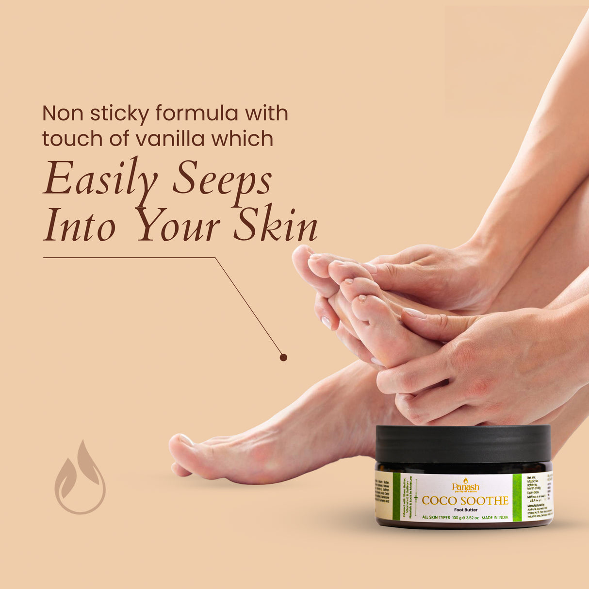 Coco Soothe Foot creme