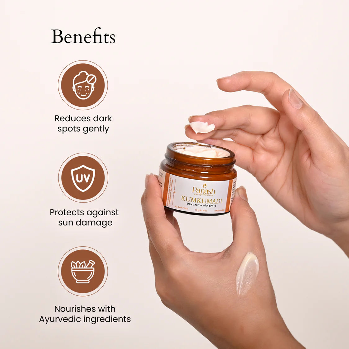 Kumkumadi Glow Kit | Face Serum, Day & Night Crème