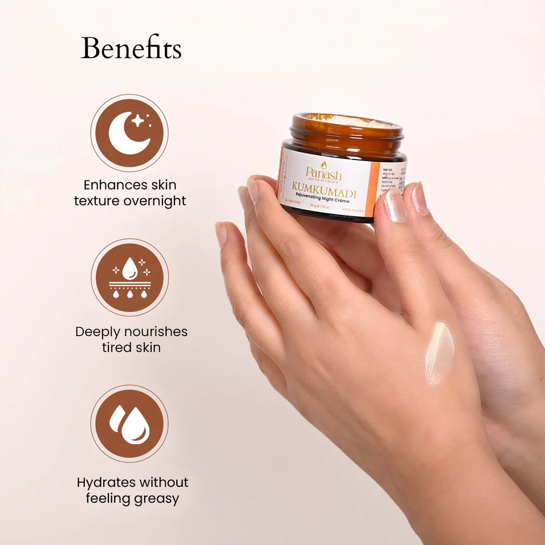 Kumkumadi Brightening Kit | Face Cleanser, Day & Night Crème