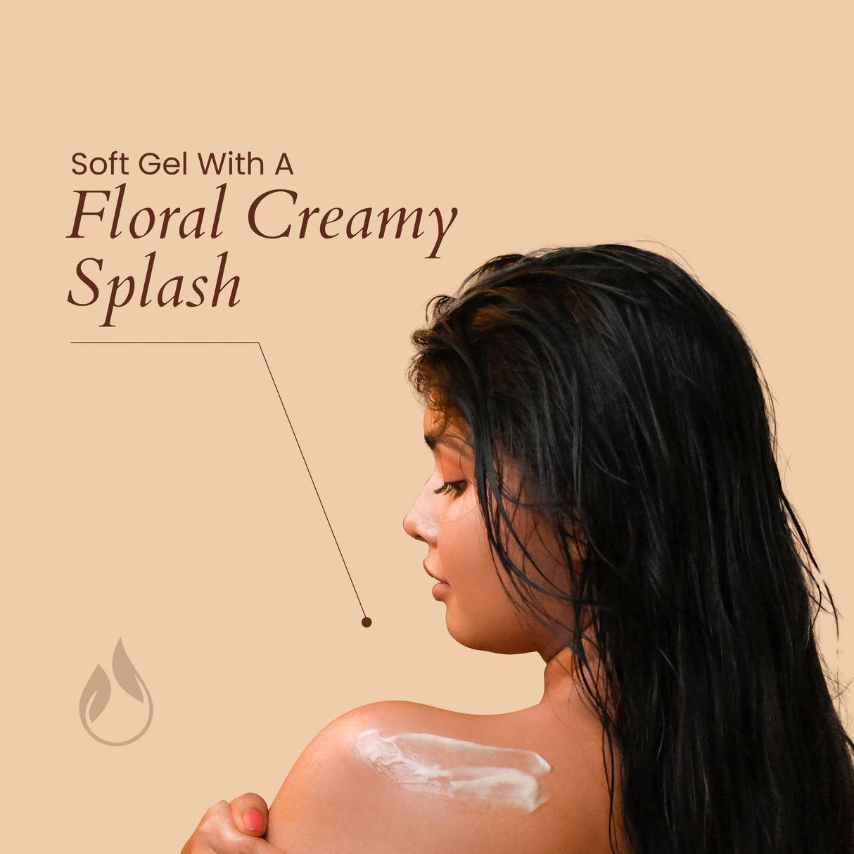 Patchouli Cream Flower Shower Gel