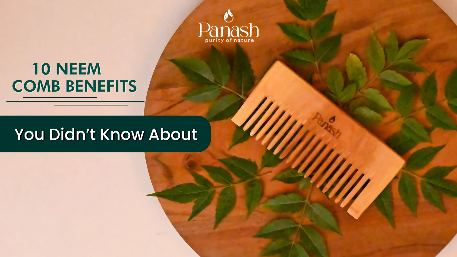 Neem Comb Benefits