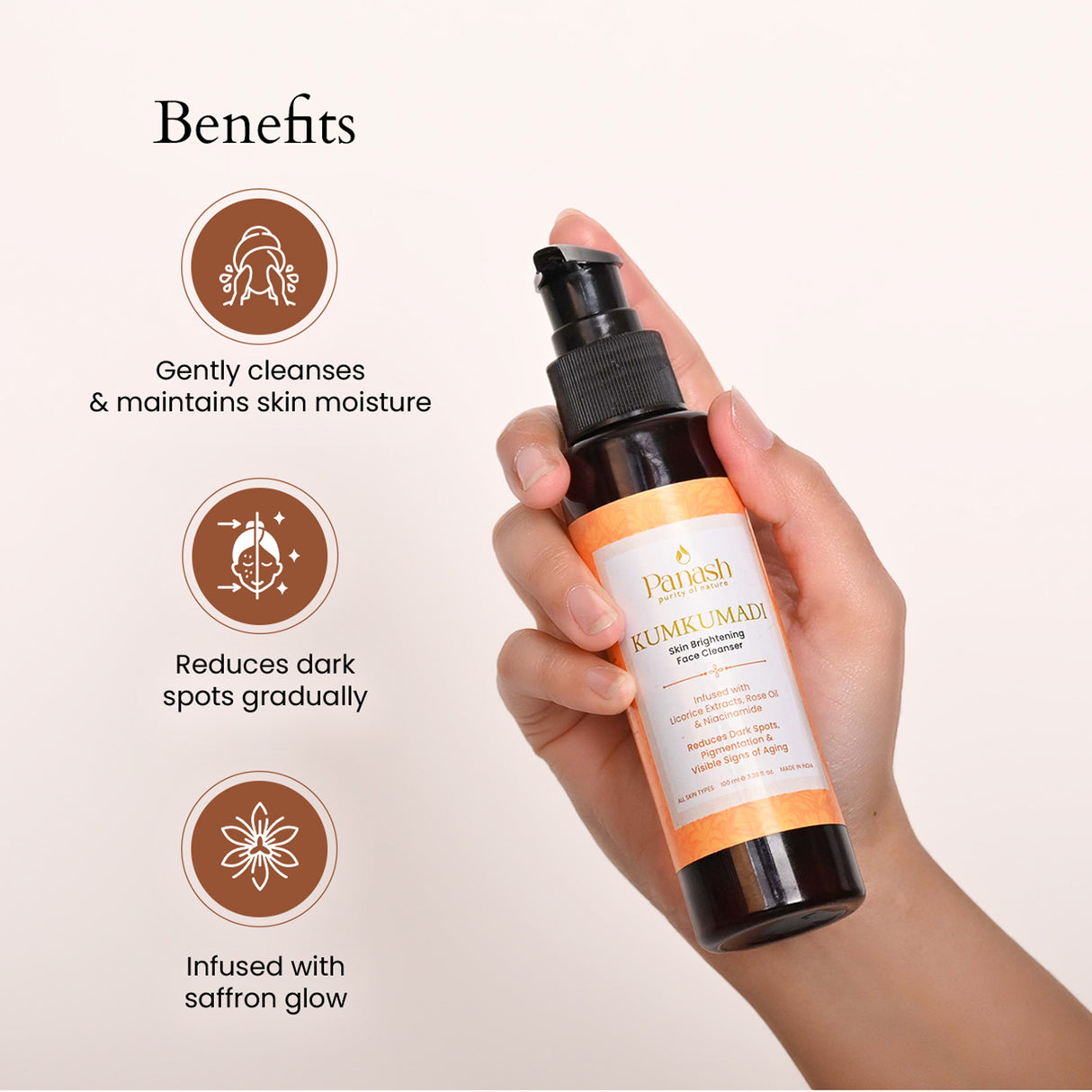 Kumkumadi Skin Brightening Face Cleanser