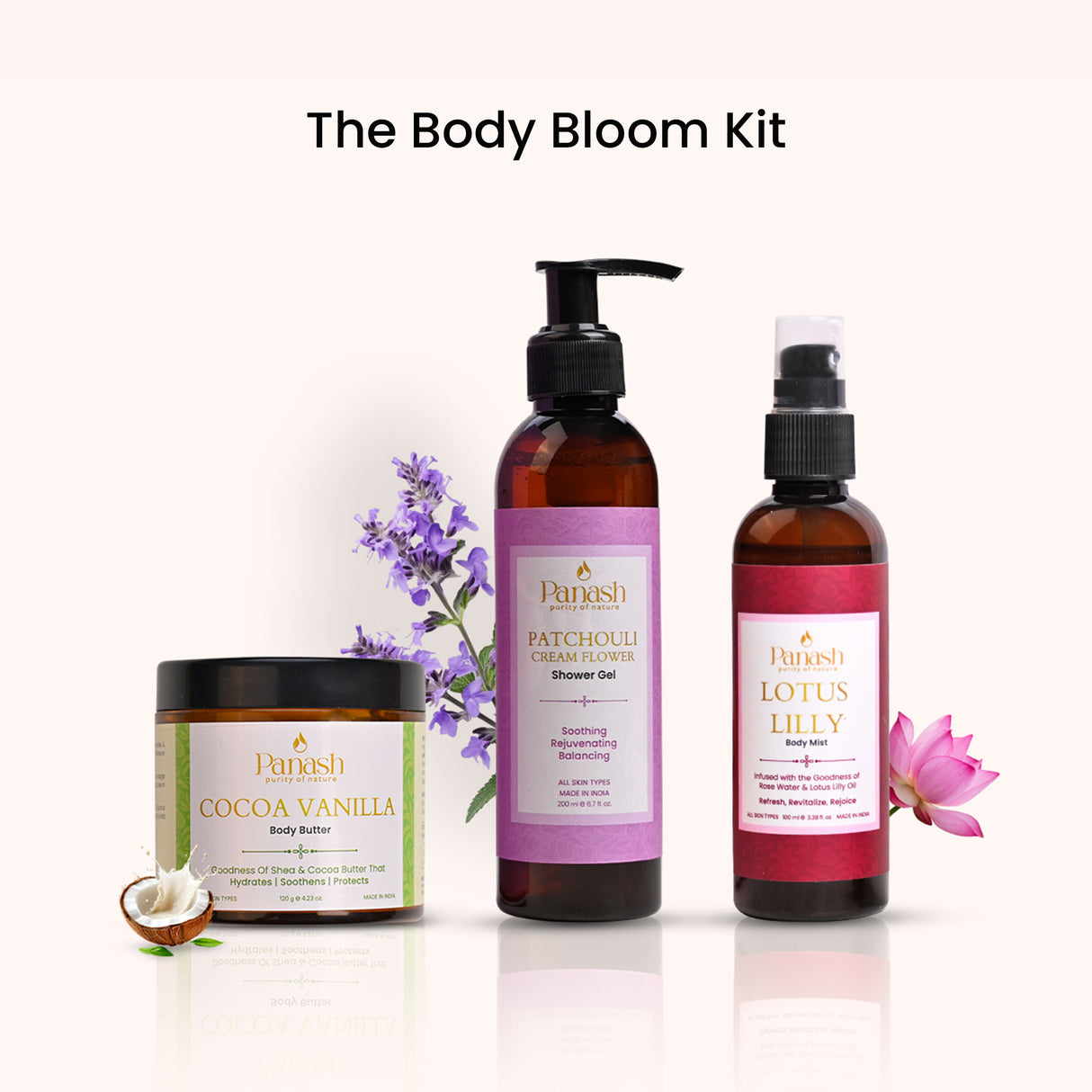 The Body Bloom Kit | Shower Gel, Body Butter & Body Mist